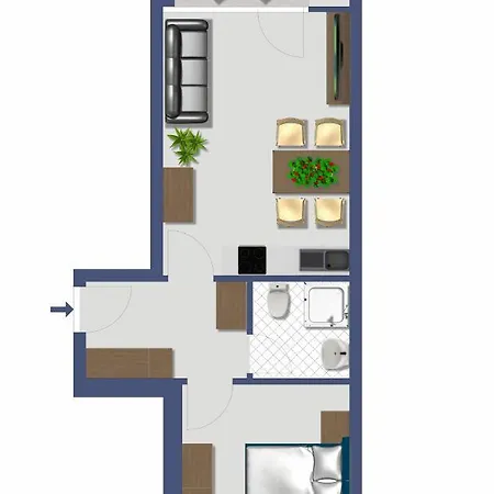 Haus Horizont Nr 21 Apartament
